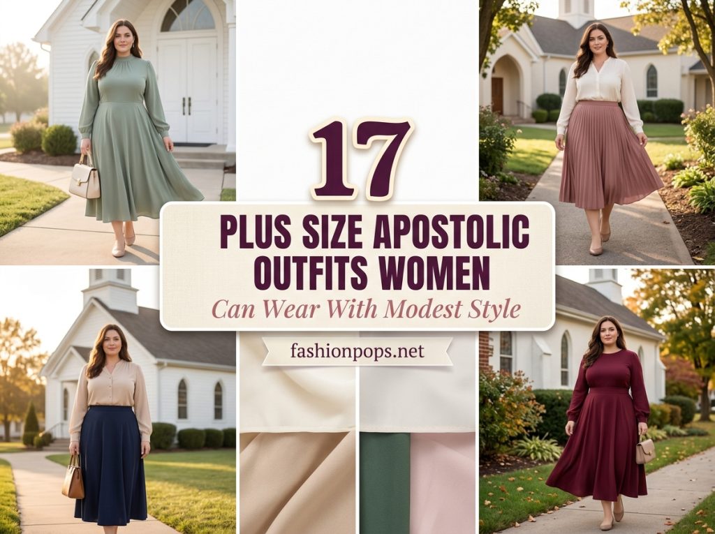 plus size apostolic outfits women