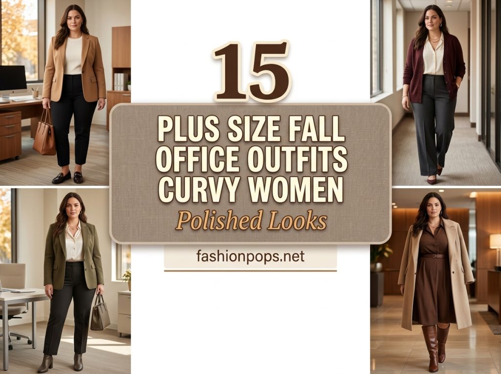 plus size fall office outfits curvy women