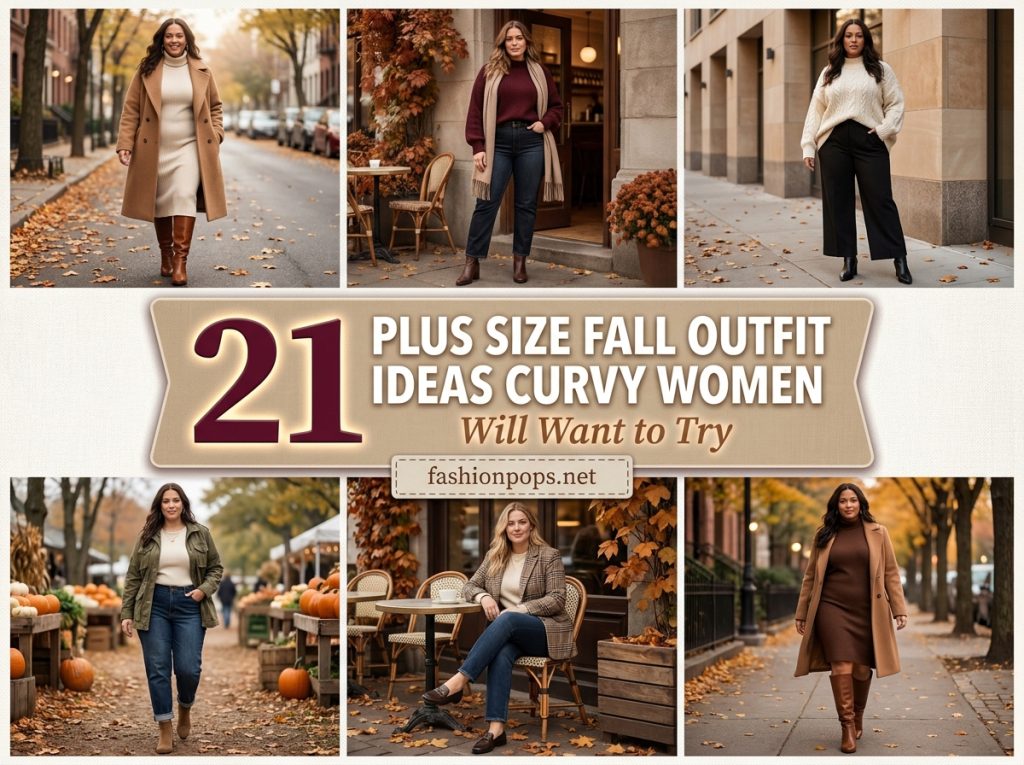 plus size fall outfit ideas curvy women