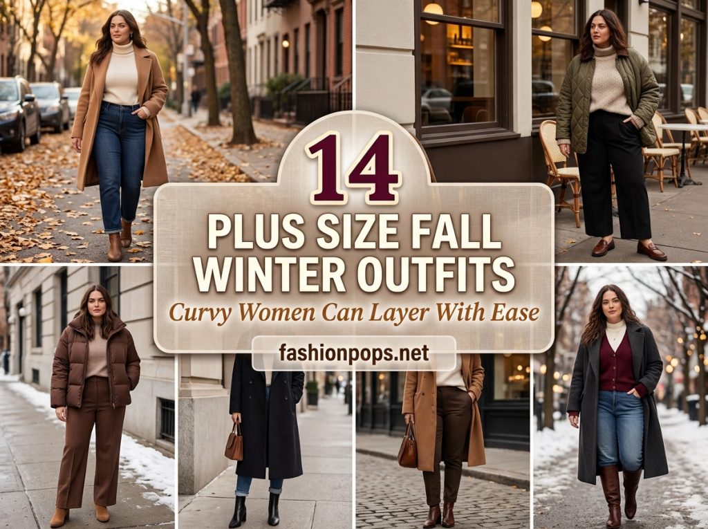 plus size fall winter outfits curvy women